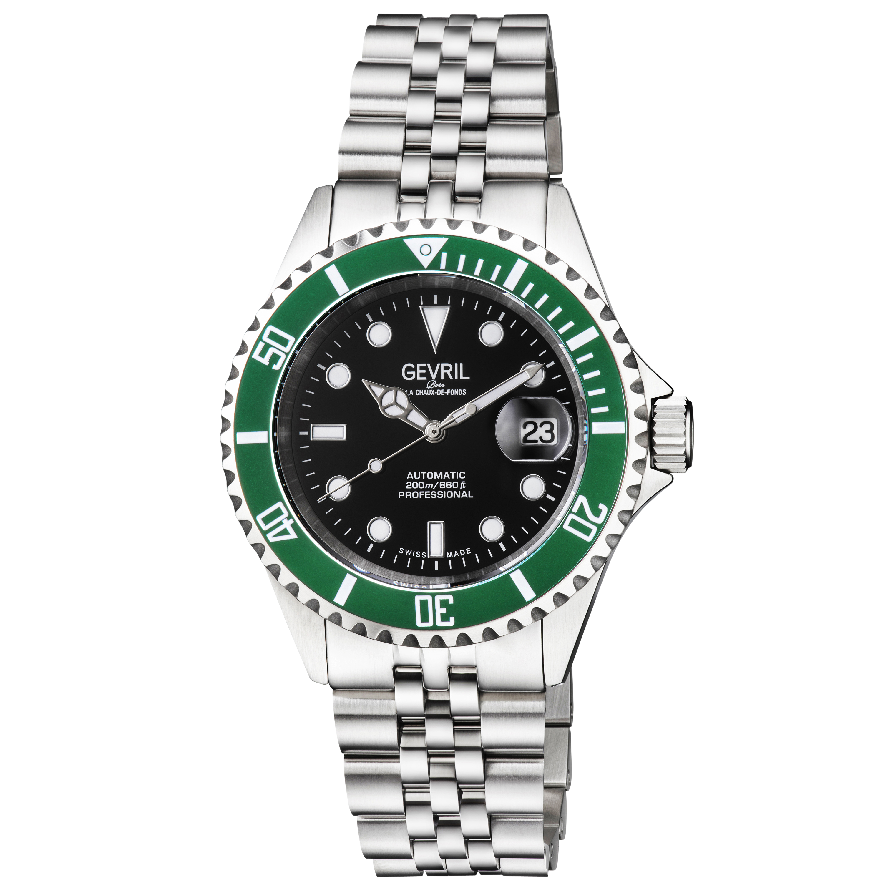 Gevril Wall Street - Ceramic Bezel