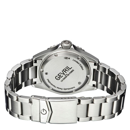 Gevril-Luxury-Swiss-Watches-Gevril Wall Street - GMT Ceramic Bezel-