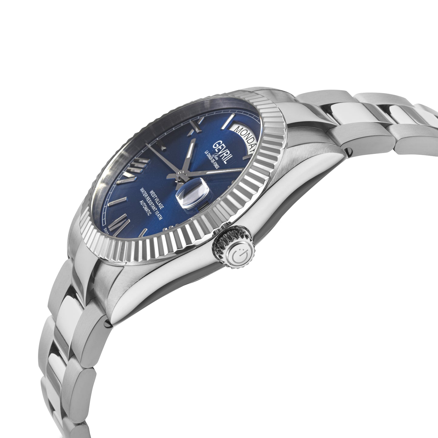 Gevril-Luxury-Swiss-Watches-Gevril West Village Day‑Date Edition-