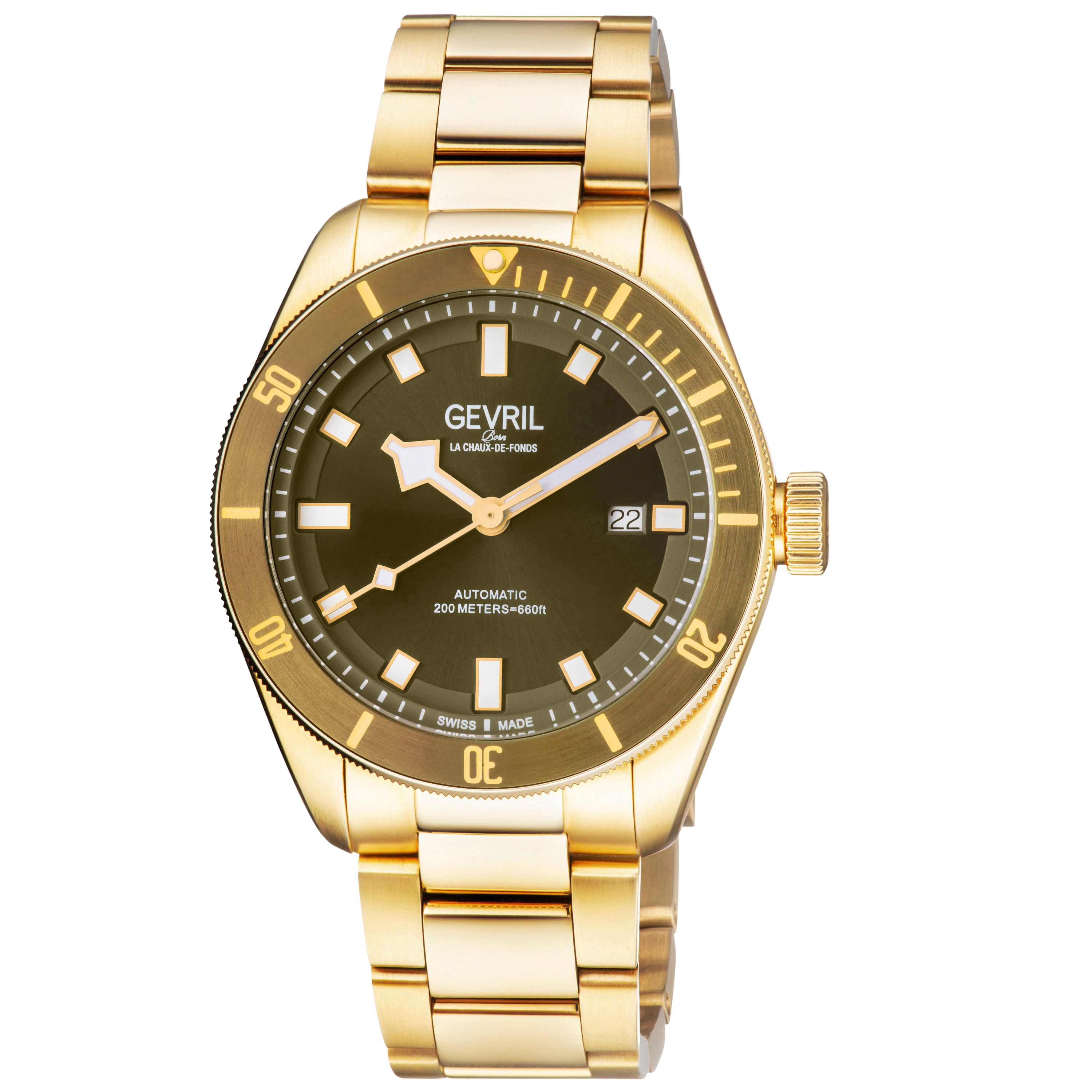 マウル　Q Denken Gold Gevril Yorkville Automatic