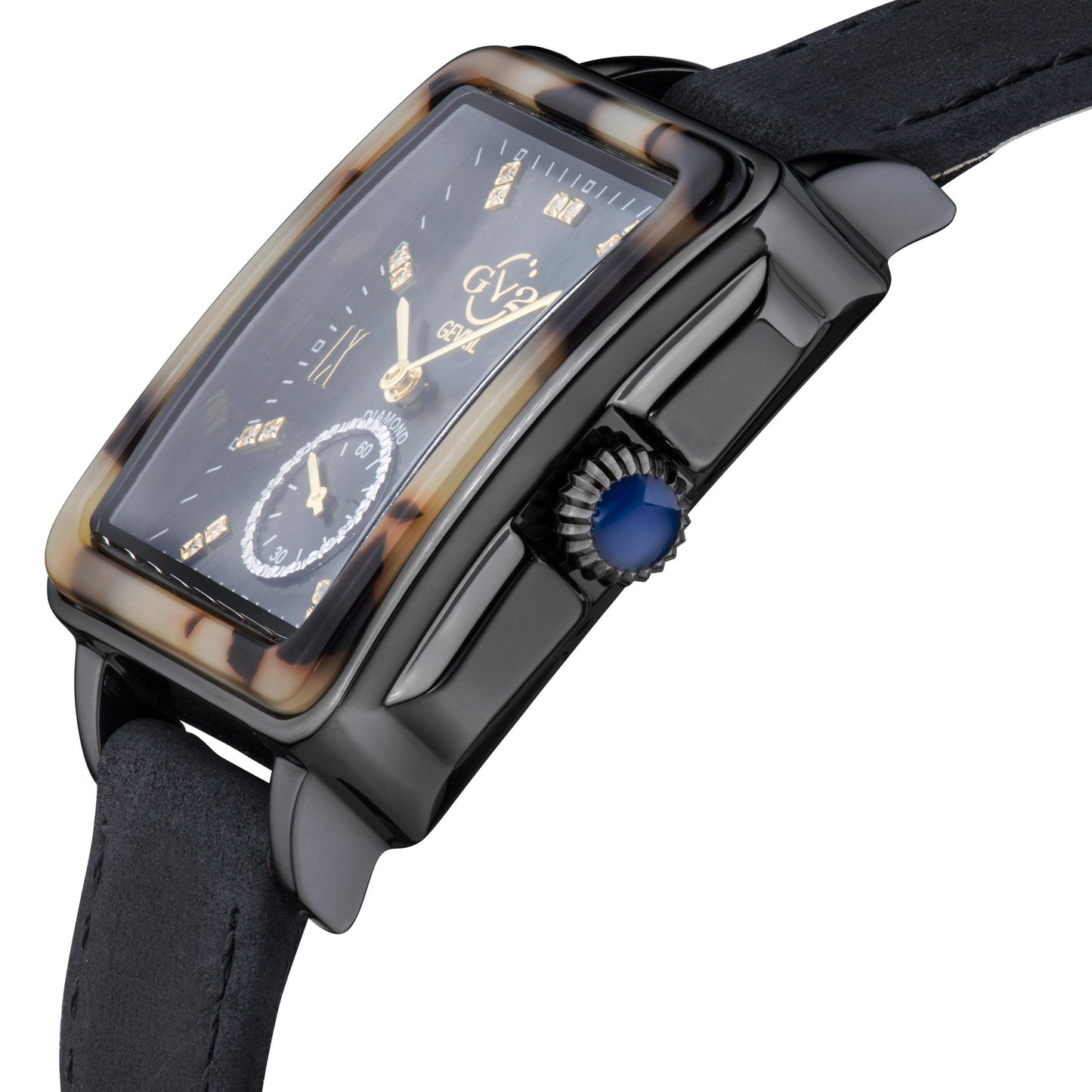 Gevril-Luxury-Swiss-Watches-GV2 Bari Tortoise Diamond-