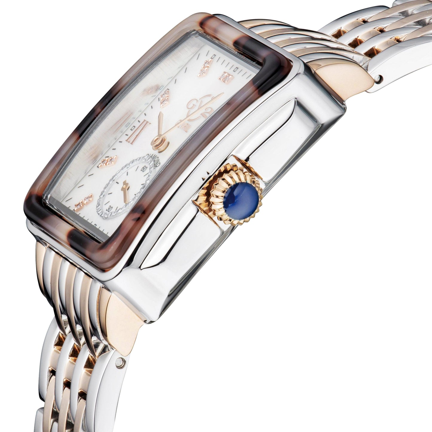 Gevril-Luxury-Swiss-Watches-GV2 Bari Tortoise Diamond-