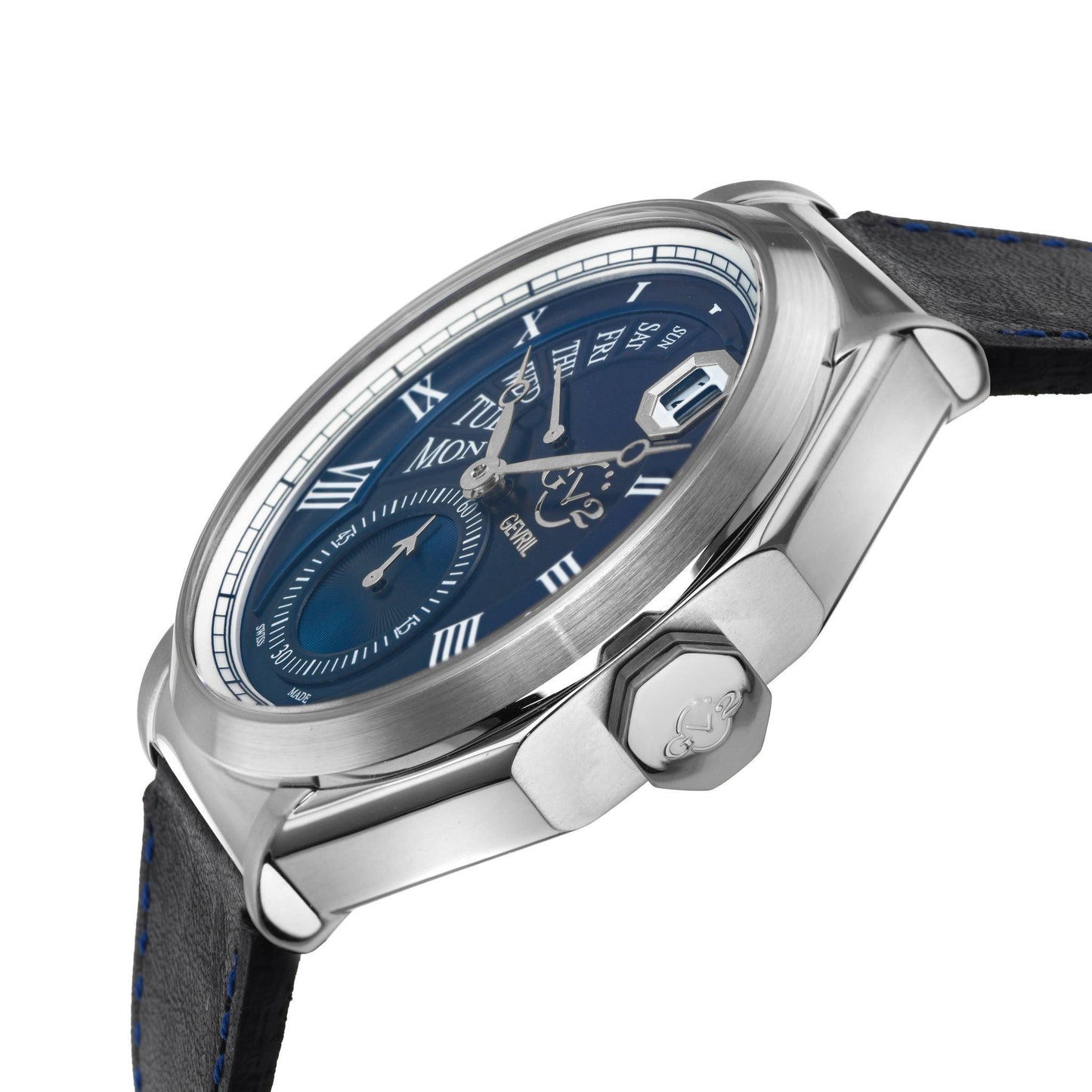 Gevril-Luxury-Swiss-Watches-GV2 Marchese - Day/Big Date-