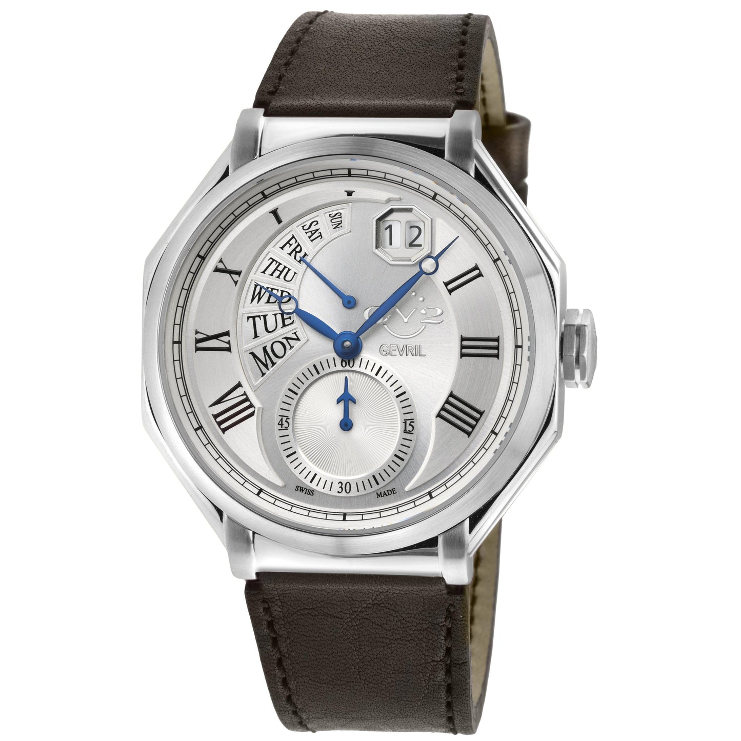 Gevril-Luxury-Swiss-Watches-GV2 Marchese - Day/Big Date-