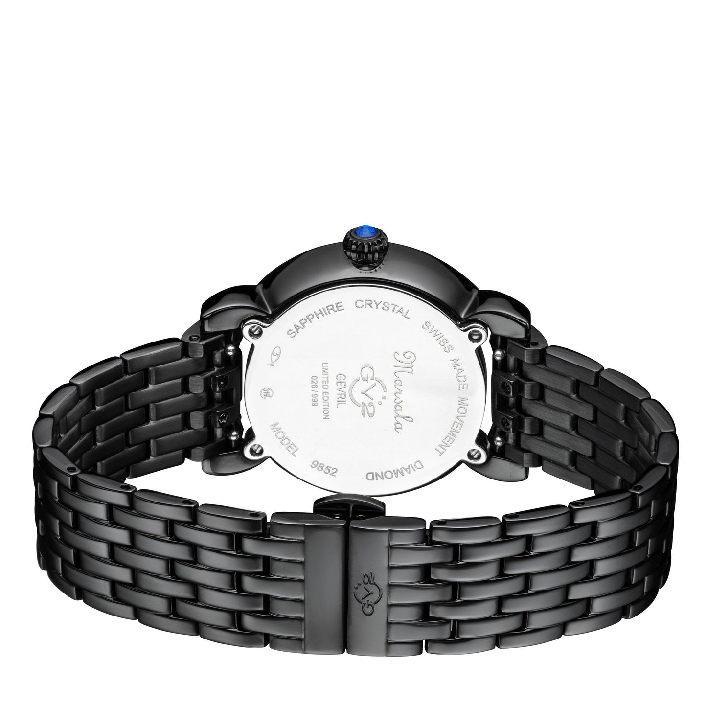 Gevril-Luxury-Swiss-Watches-GV2 Marsala Tortoise Diamond-