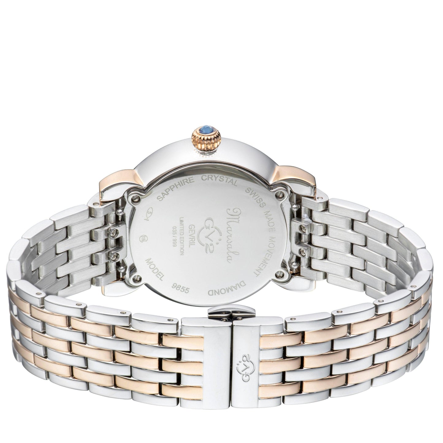 Gevril-Luxury-Swiss-Watches-GV2 Marsala Tortoise Diamond-