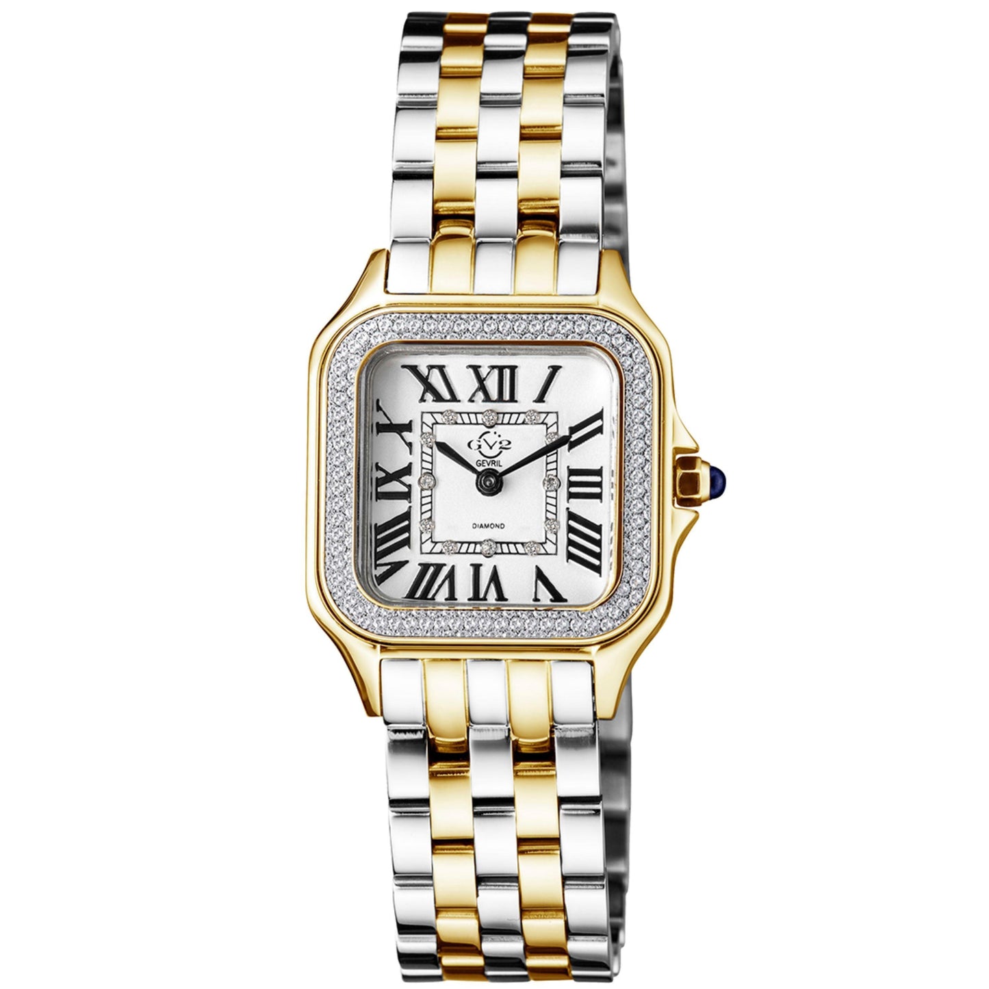 Gevril-Luxury-Swiss-Watches-GV2 Milan Diamond Swiss Quartz-
