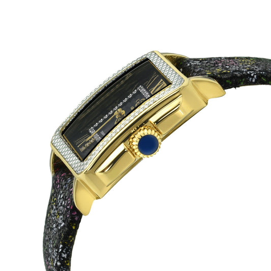 Gevril-Luxury-Swiss-Watches-GV2 Padova Diamond - Floral Strap-