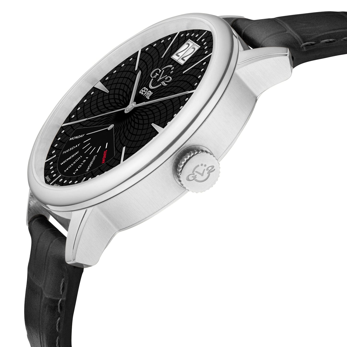 Gevril-Luxury-Swiss-Watches-GV2 Rovescio - Day/Date-