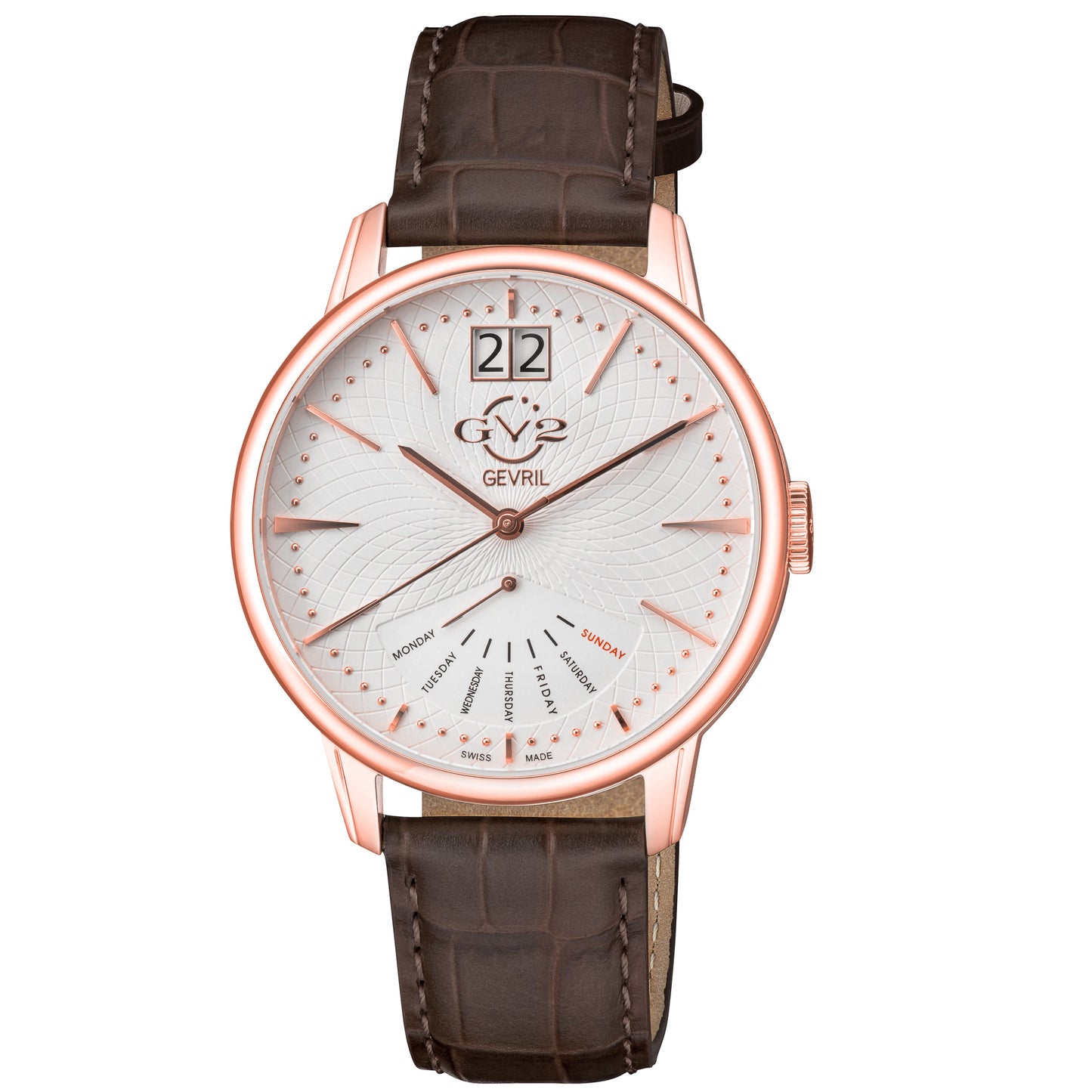 Gevril-Luxury-Swiss-Watches-GV2 Rovescio - Day/Date-