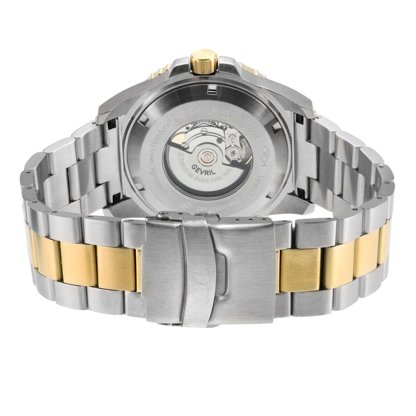 Gevril-Luxury-Swiss-Watches-Gevril Canal Street Bold Automatic Diver-