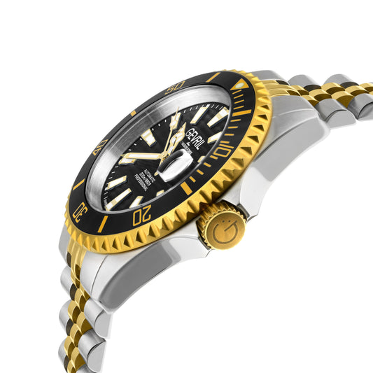 Gevril-Luxury-Swiss-Watches-Gevril Chambers Automatic - Ceramic Bezel-