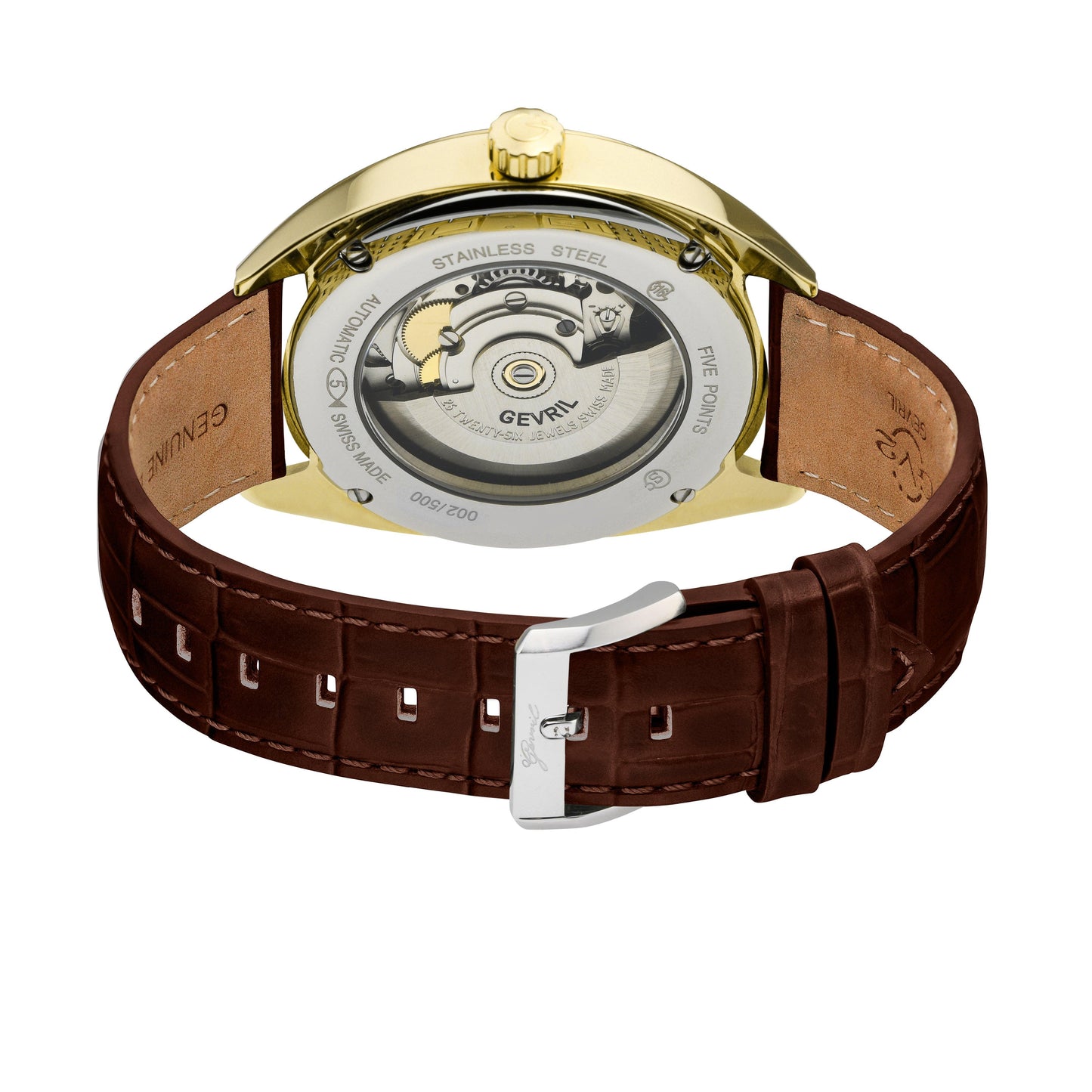 Gevril-Luxury-Swiss-Watches-Gevril Five Points - Automatic-