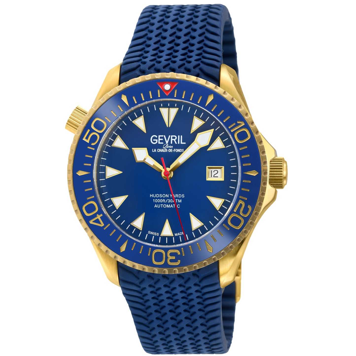 Gevril-Luxury-Swiss-Watches-Gevril Hudson Yards - Rubber-