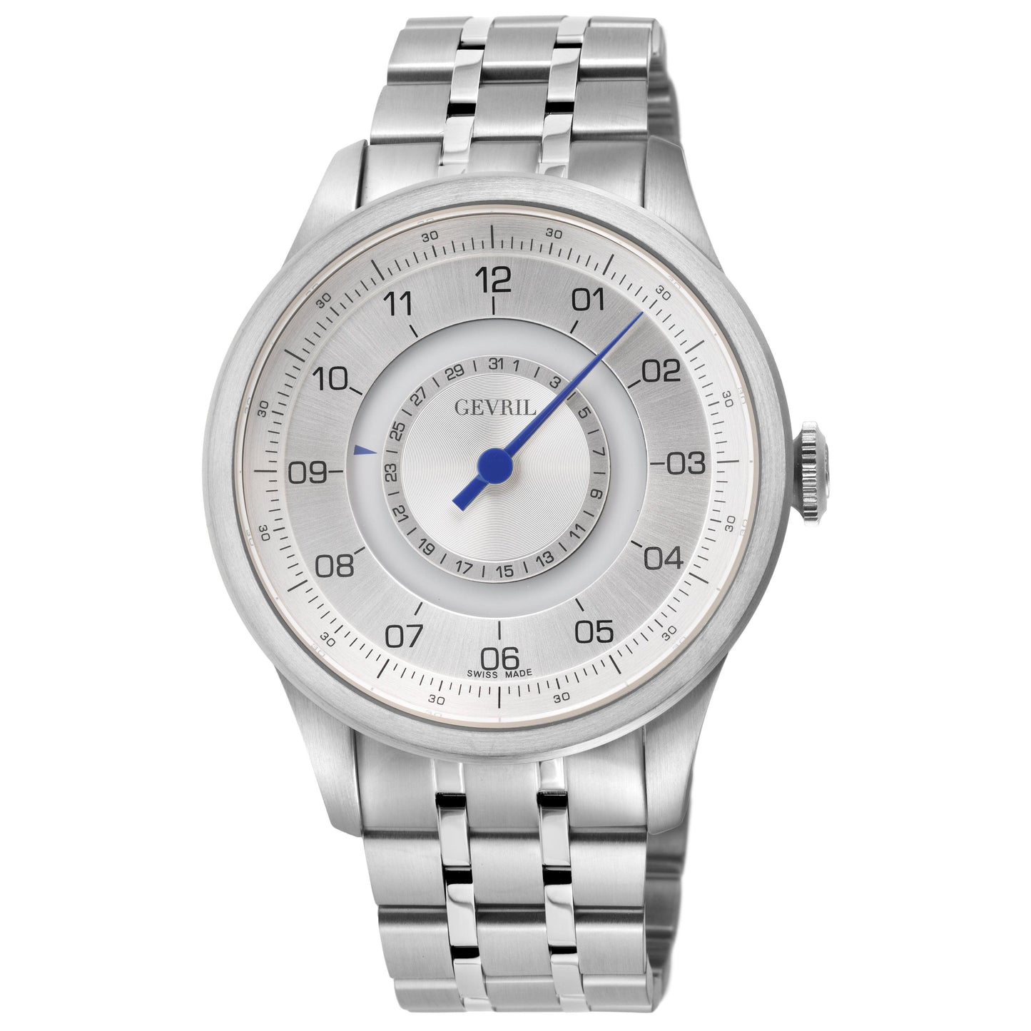 Gevril-Luxury-Swiss-Watches-Gevril Jones Street - Single Hand-