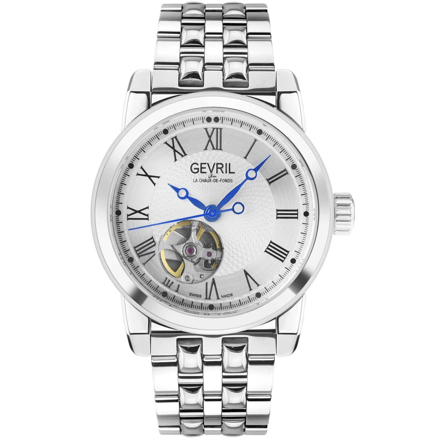 Gevril-Luxury-Swiss-Watches-Gevril Madison Open Heart-
