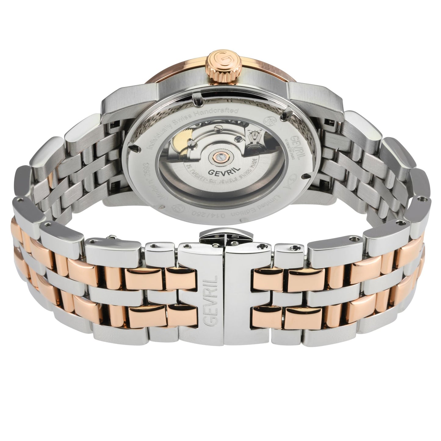 Gevril-Luxury-Swiss-Watches-Gevril Madison Swiss Automatic - Moon Phase-