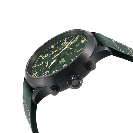 Gevril-Luxury-Swiss-Watches-Gevril Vaughn Chronograph - Pilot-