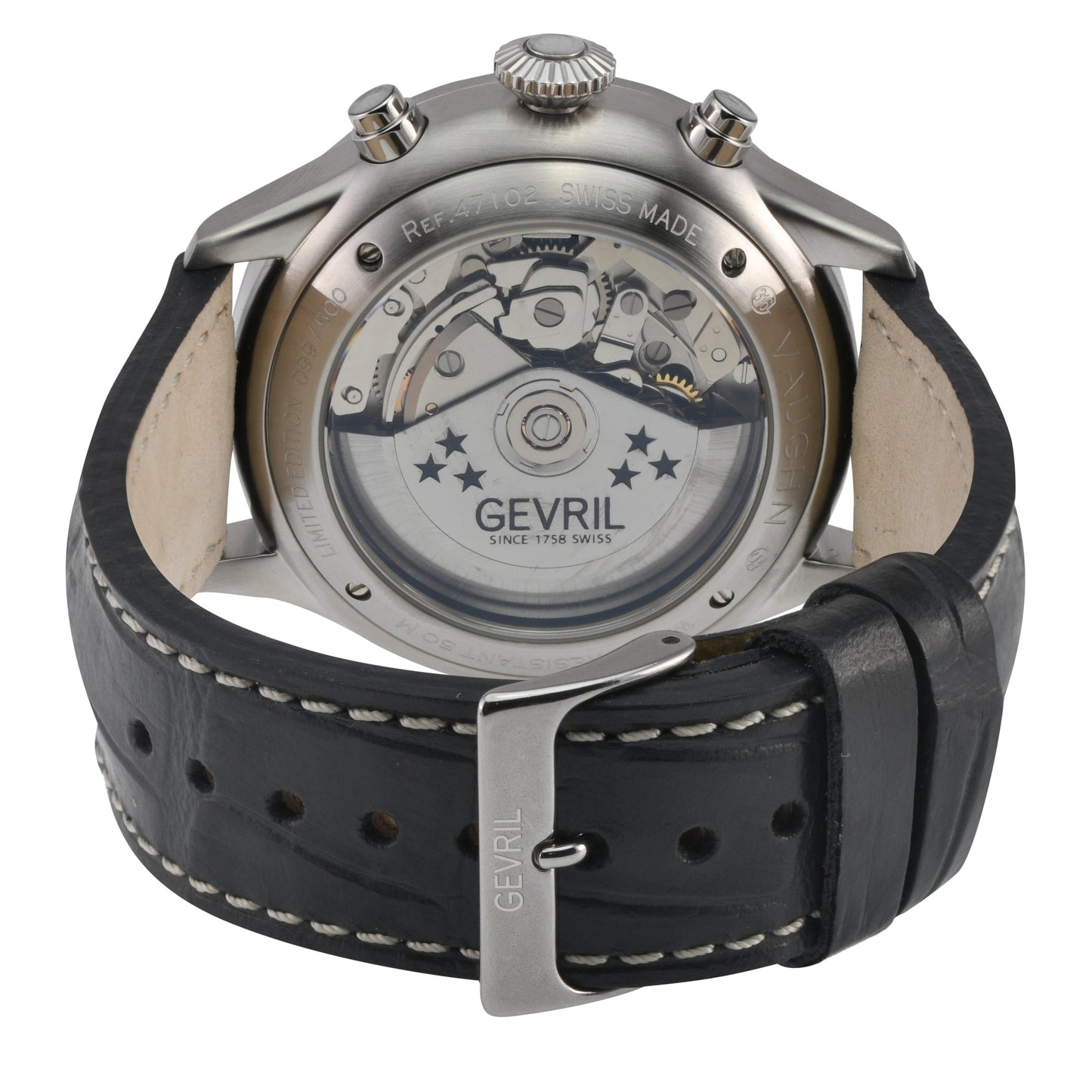 Gevril-Luxury-Swiss-Watches-Gevril Vaughn Chronograph - Pilot-