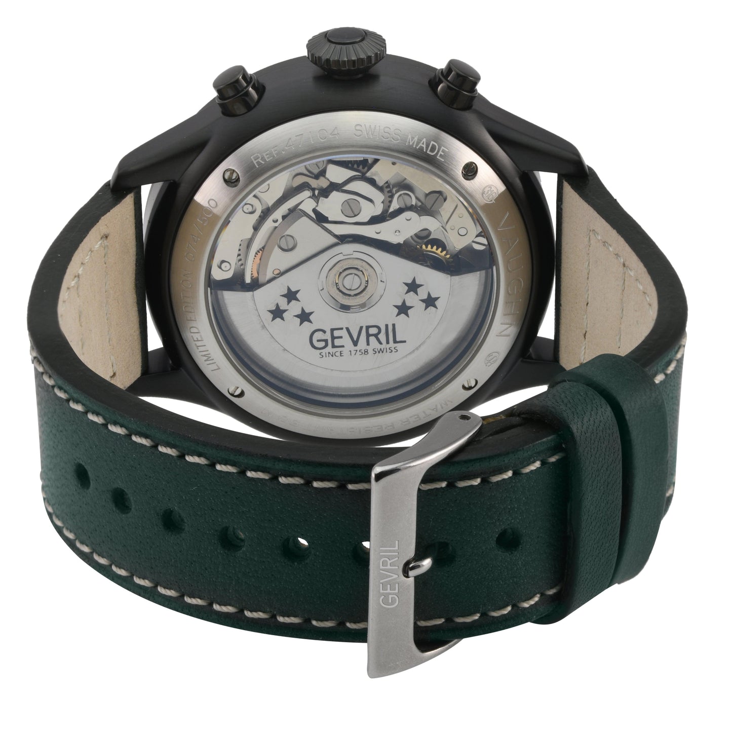 Gevril-Luxury-Swiss-Watches-Gevril Vaughn Chronograph - Pilot-