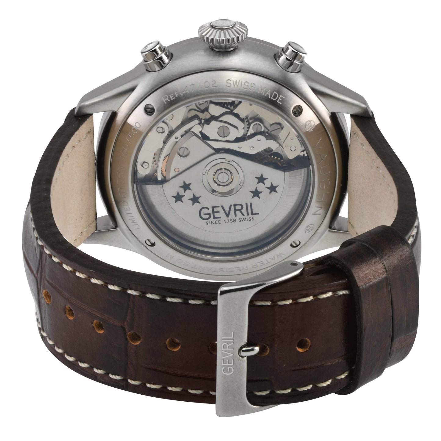Gevril-Luxury-Swiss-Watches-Gevril Vaughn Chronograph - Pilot-