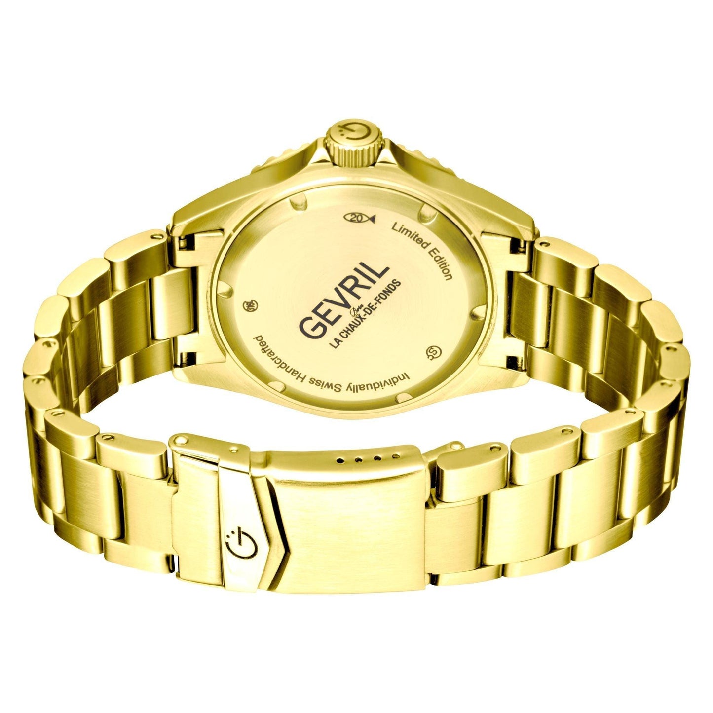 Gevril-Luxury-Swiss-Watches-Gevril Wall Street - Ceramic Bezel-