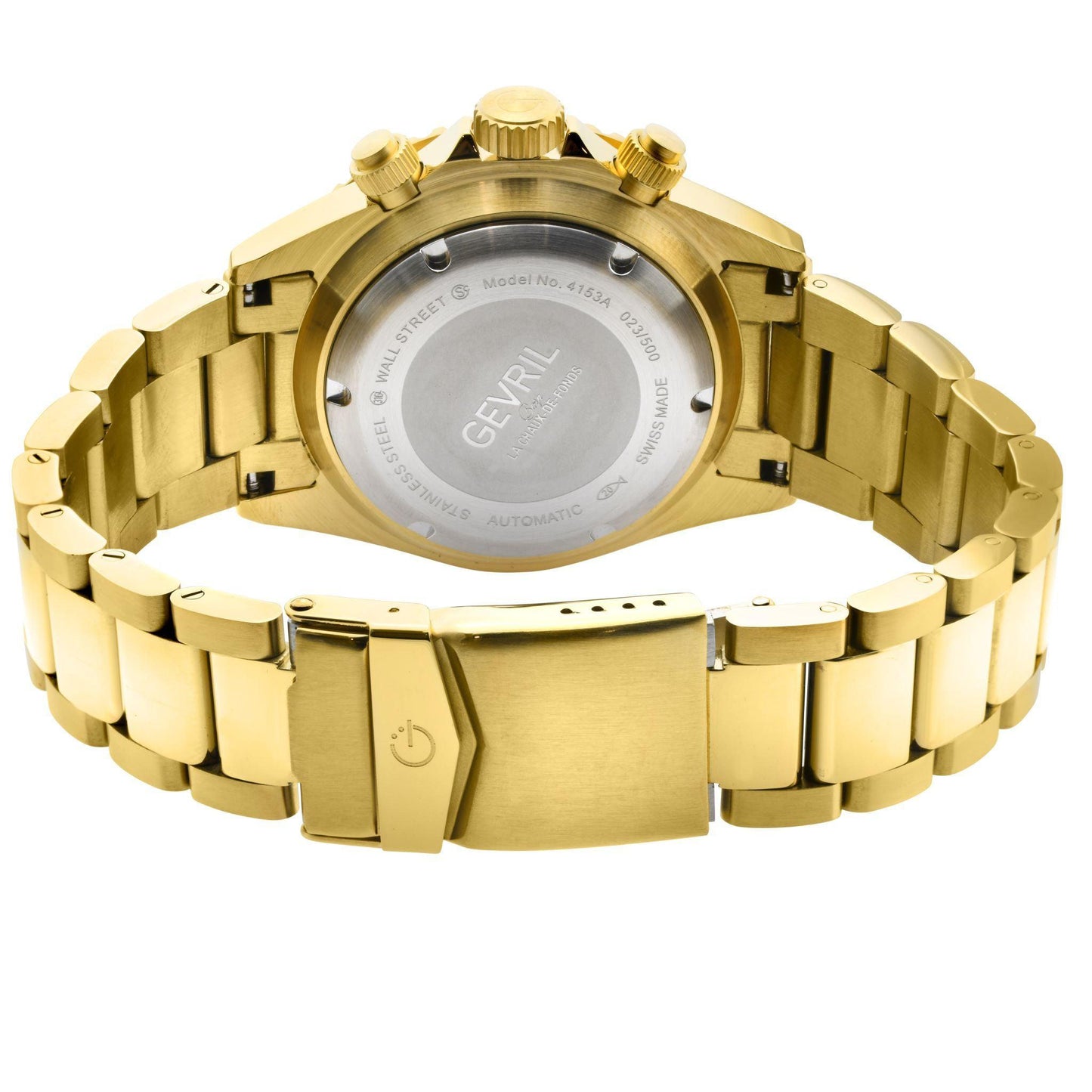 Gevril-Luxury-Swiss-Watches-Gevril Wall Street - Chronograph-