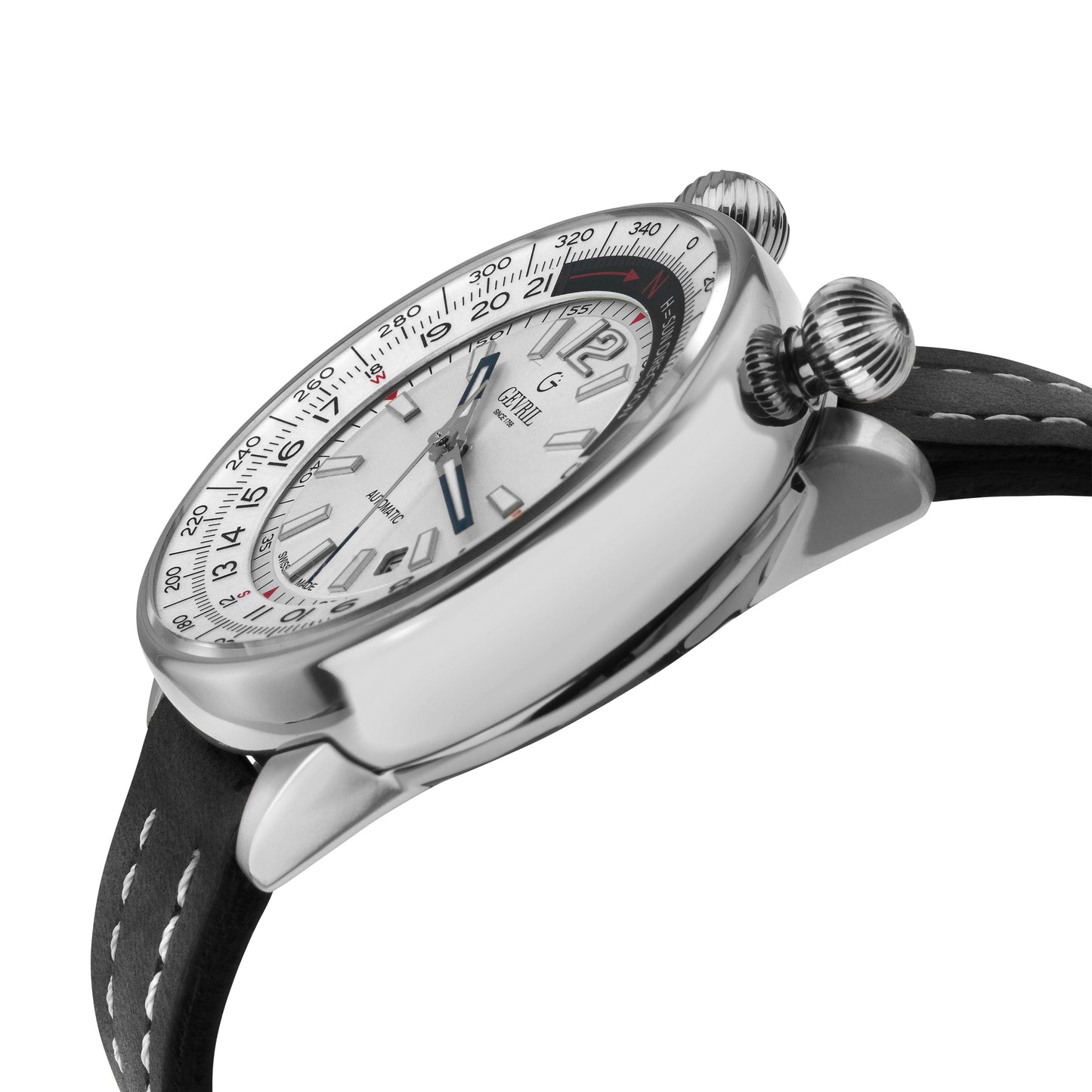 Gevril-Luxury-Swiss-Watches-Gevril Wallabout - Solar Compass-