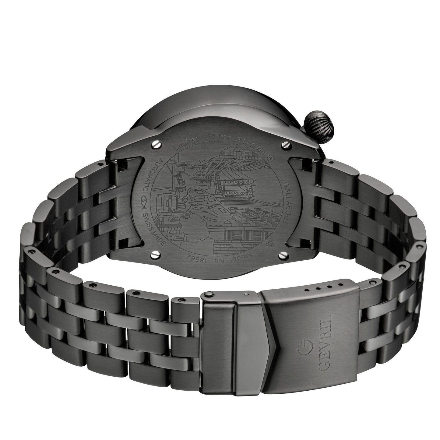 Gevril-Luxury-Swiss-Watches-Gevril Wallabout - Solar Compass-