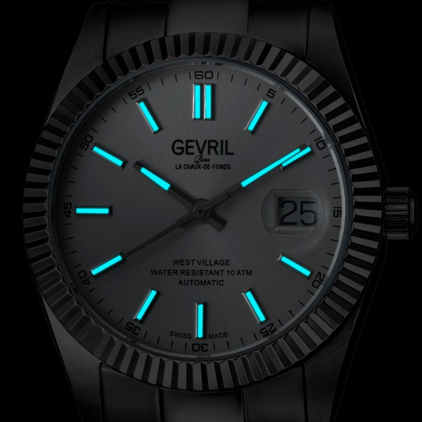 Gevril-Luxury-Swiss-Watches-Gevril West Village - Automatic-