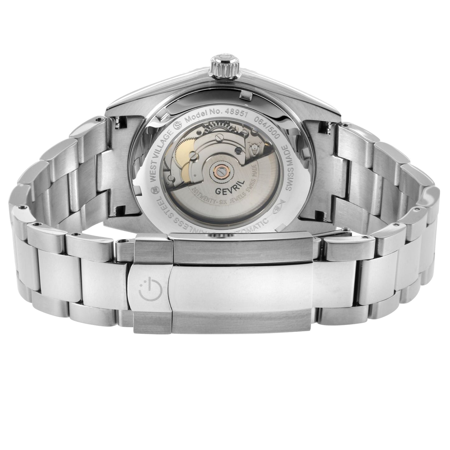 Gevril-Luxury-Swiss-Watches-Gevril West Village Day‑Date Edition-