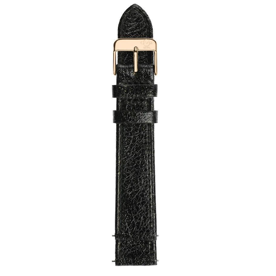 Gevril-Luxury-Swiss-Watches-GV2 18mm Quick Release Sparkle Leather Strap-GV218.34.05.8