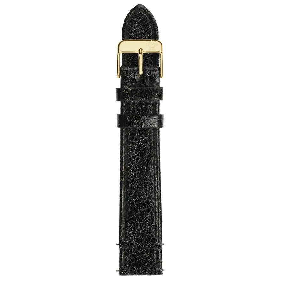 Gevril-Luxury-Swiss-Watches-GV2 18mm Quick Release Sparkle Leather Strap-GV218.34.05.9