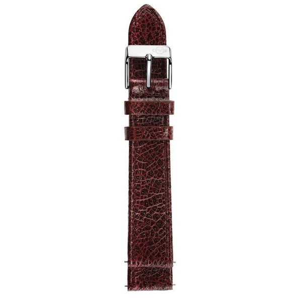 GV2 18mm Quick Release Sparkle Leather Strap