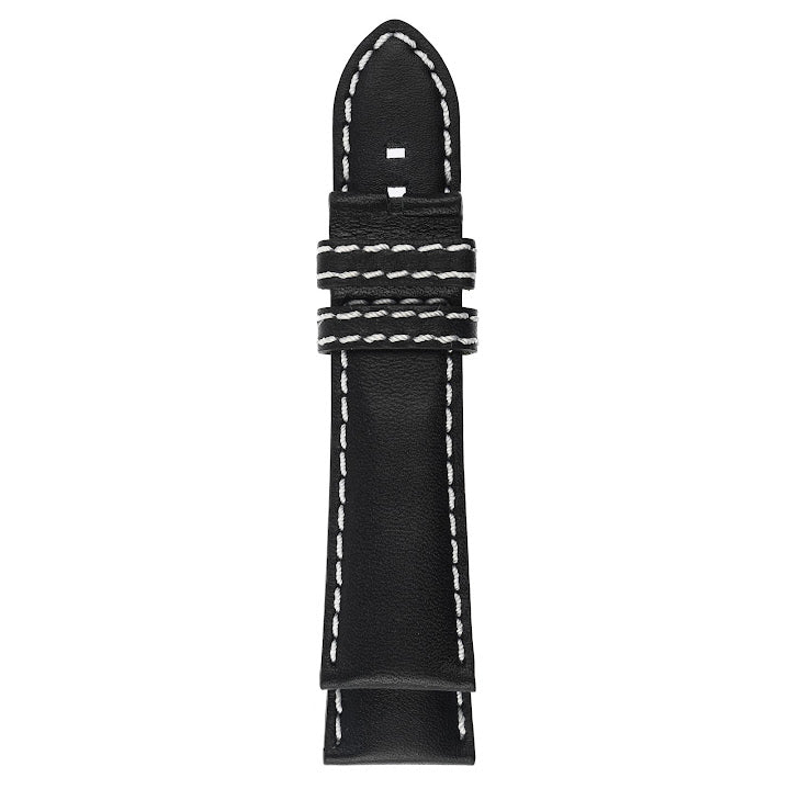 Gevril-Luxury-Swiss-Watches-GV2 24mm Stitched Leather Strap-GV224.02.07.05.10.P