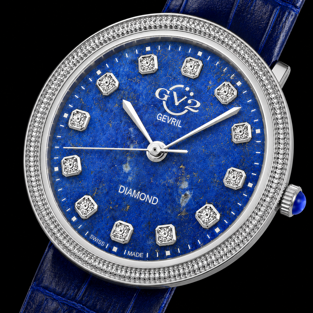 GV2 Arezzo Diamond - Blue Lapis - Gevril
