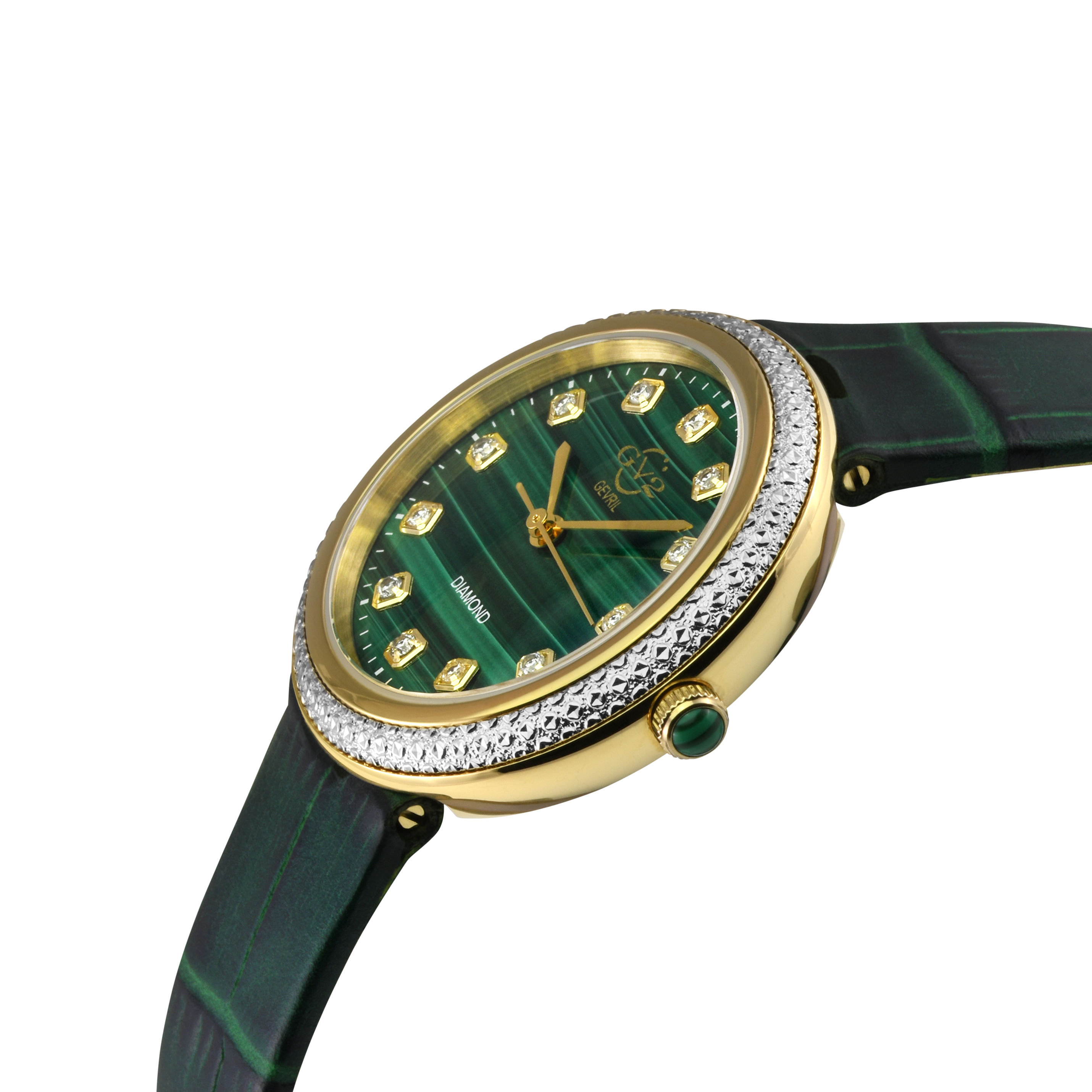 GV2 Arezzo Diamond - Malachite - Gevril