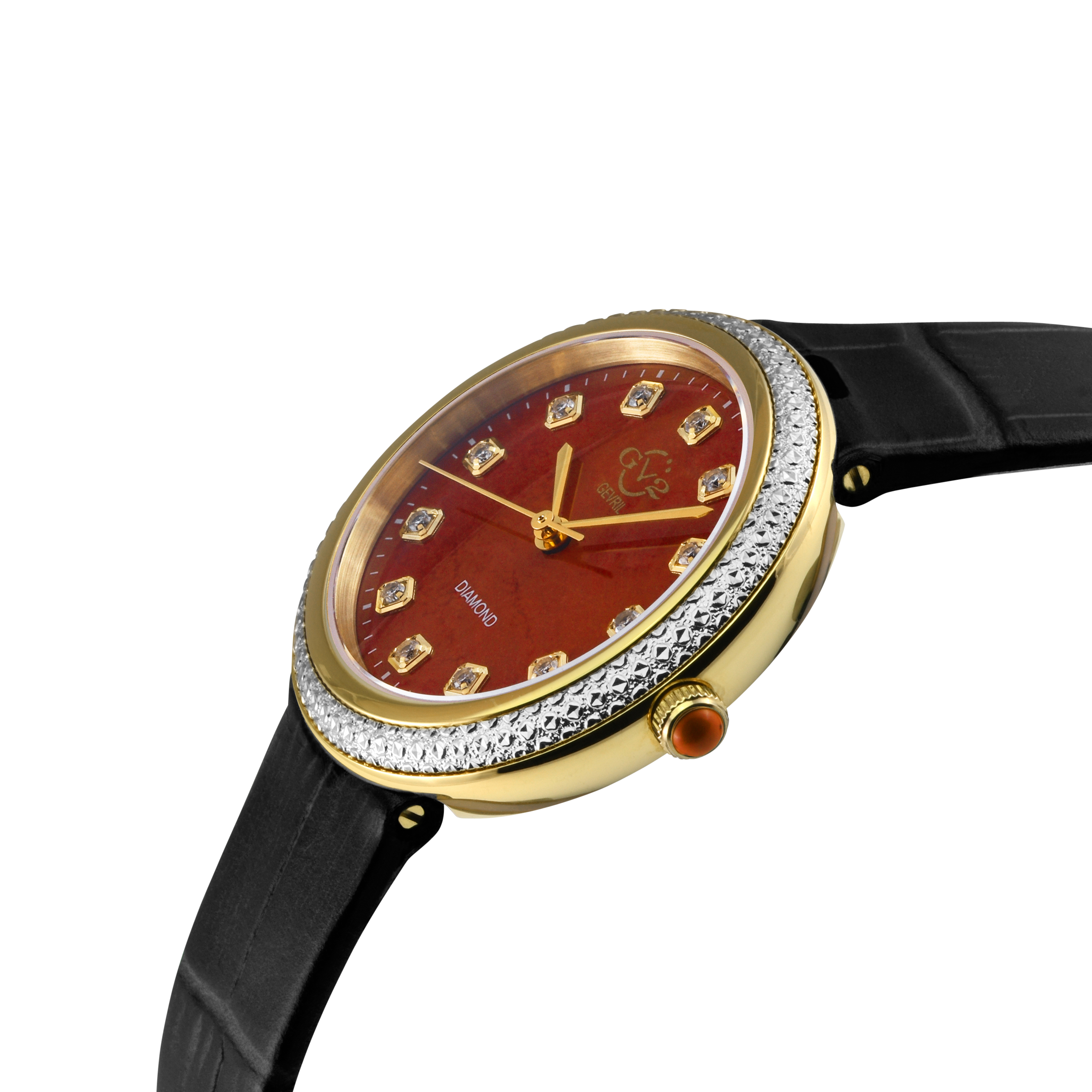 GV2 Arezzo Diamond - Red Jasper - Gevril