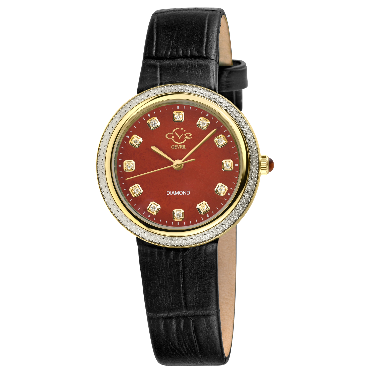 GV2 Arezzo Diamond - Red Jasper – Gevril