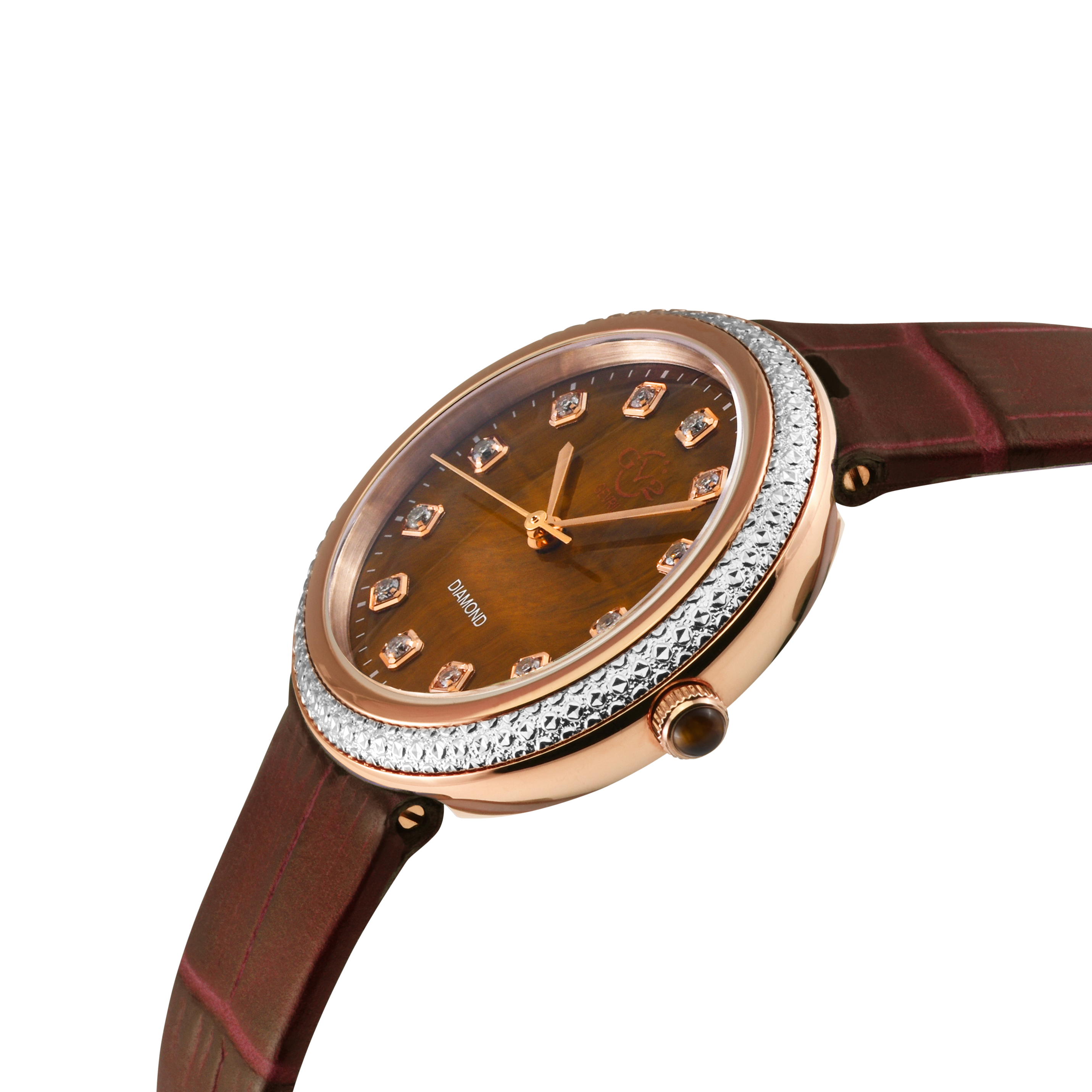 GV2 Arezzo Diamond - Tiger Eye - Gevril