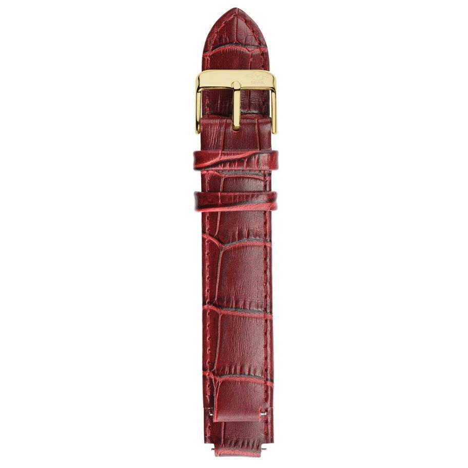 Gevril-Luxury-Swiss-Watches-GV2 Astor Quick Release 12mm Handmade Alligator Pattern Strap-GV212.18.02.9