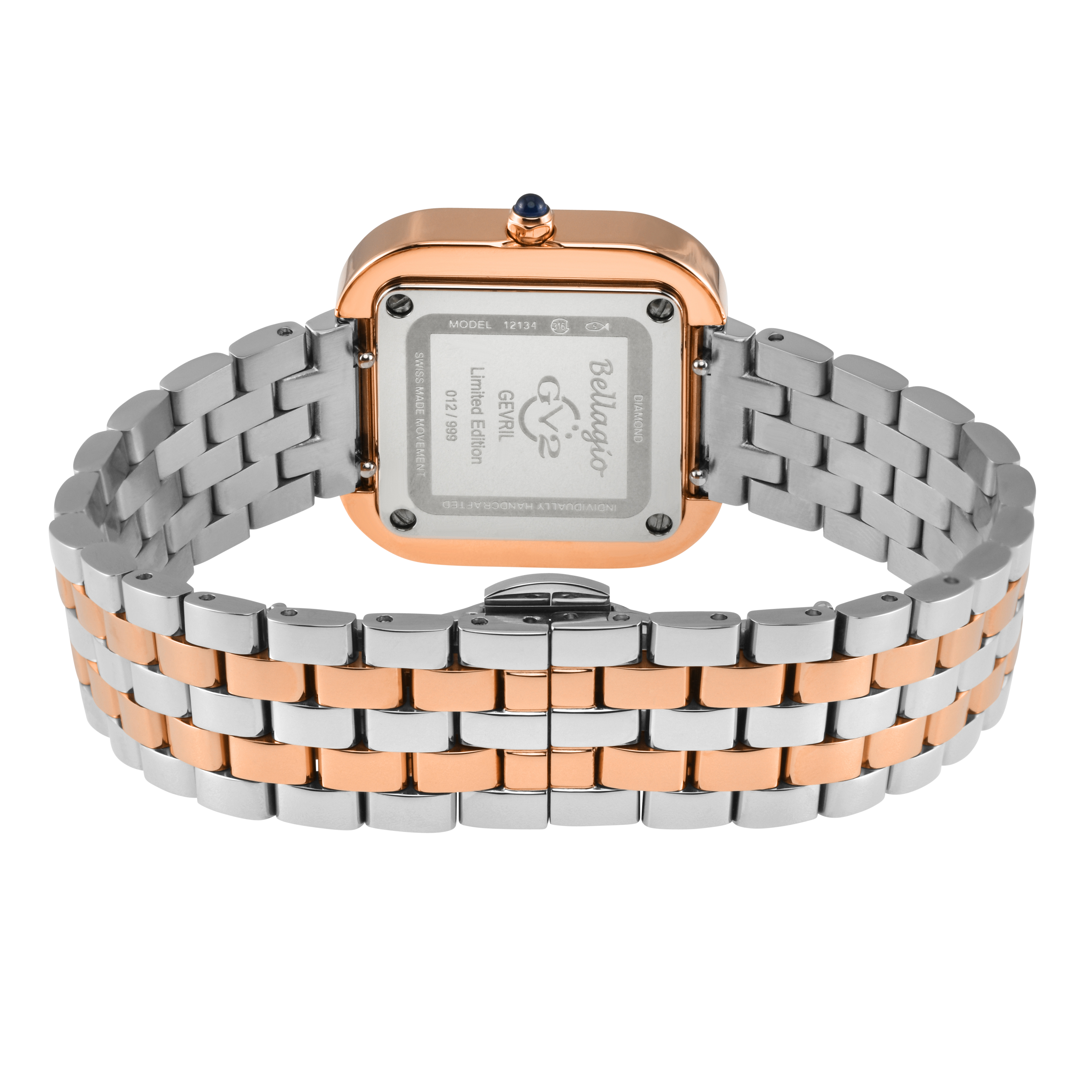 Bellagio Diamond Swiss Bracelet Watch, 30mm GV2 Bellagio Diamond - Gevril main image 2