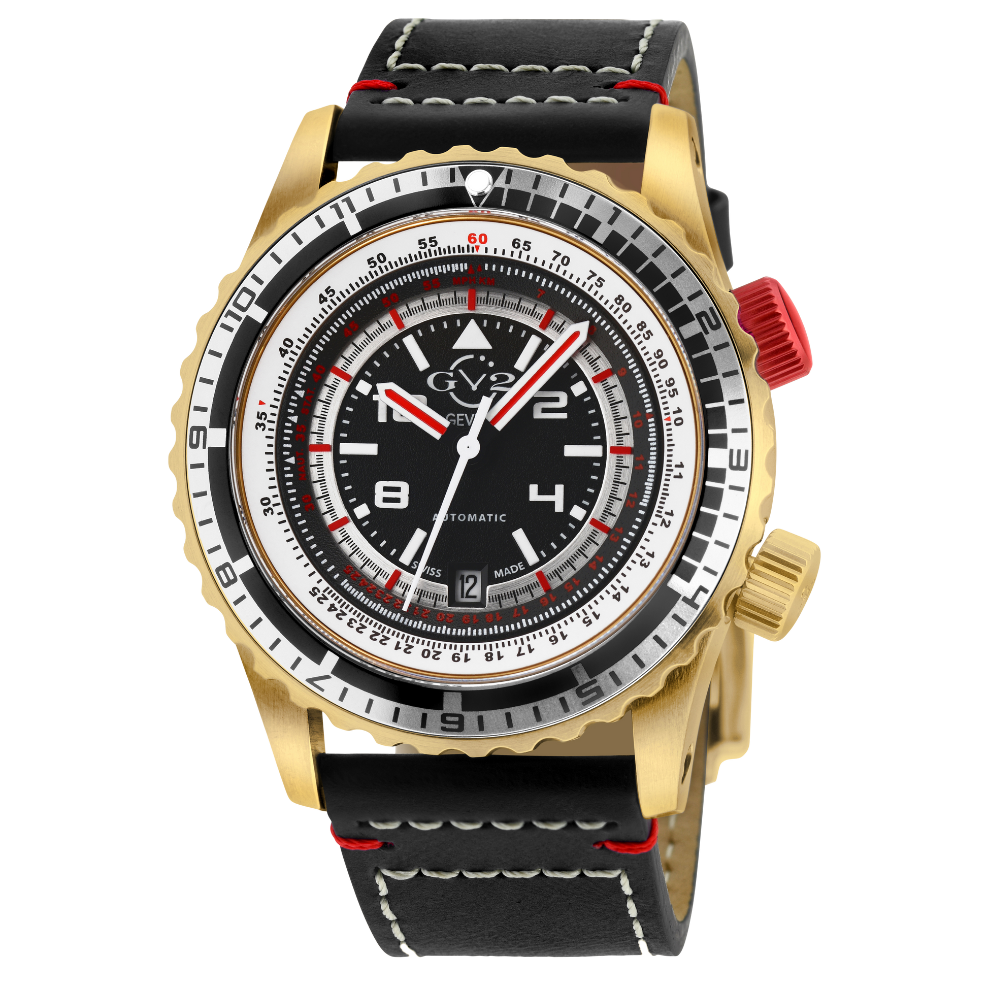 GV2 Contasecondi - Unidirectional Bezel – Gevril