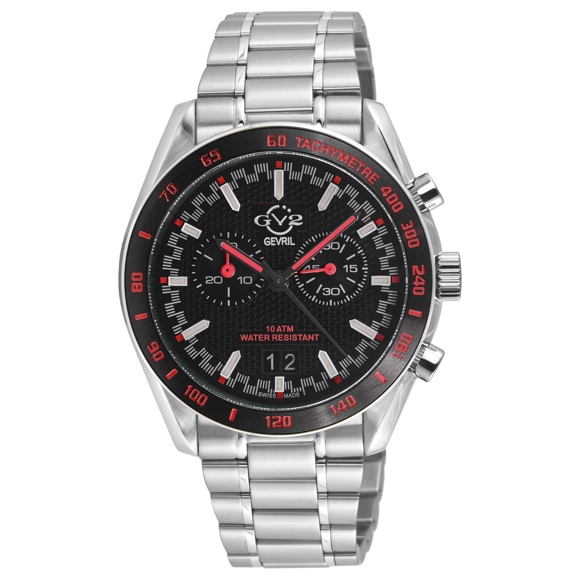 Gevril-Luxury-Swiss-Watches-GV2 Freccia - Chronograph-