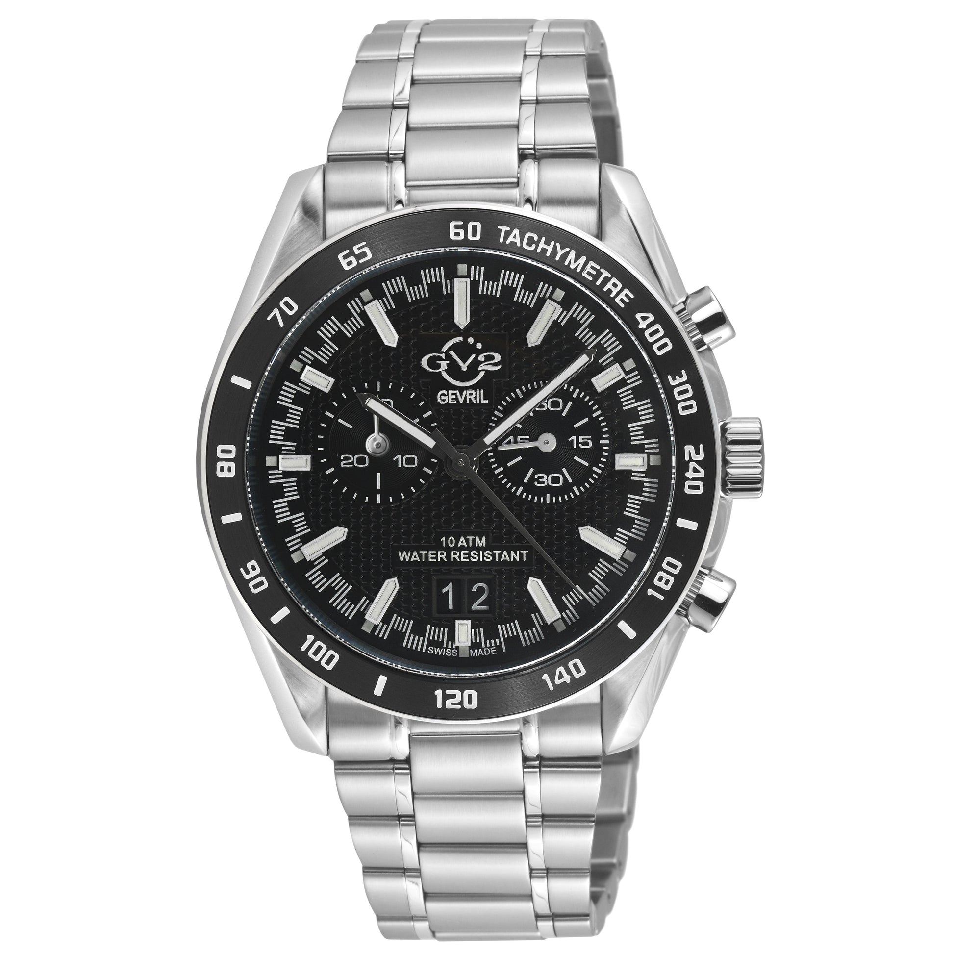 Gevril-Luxury-Swiss-Watches-GV2 Freccia - Chronograph-