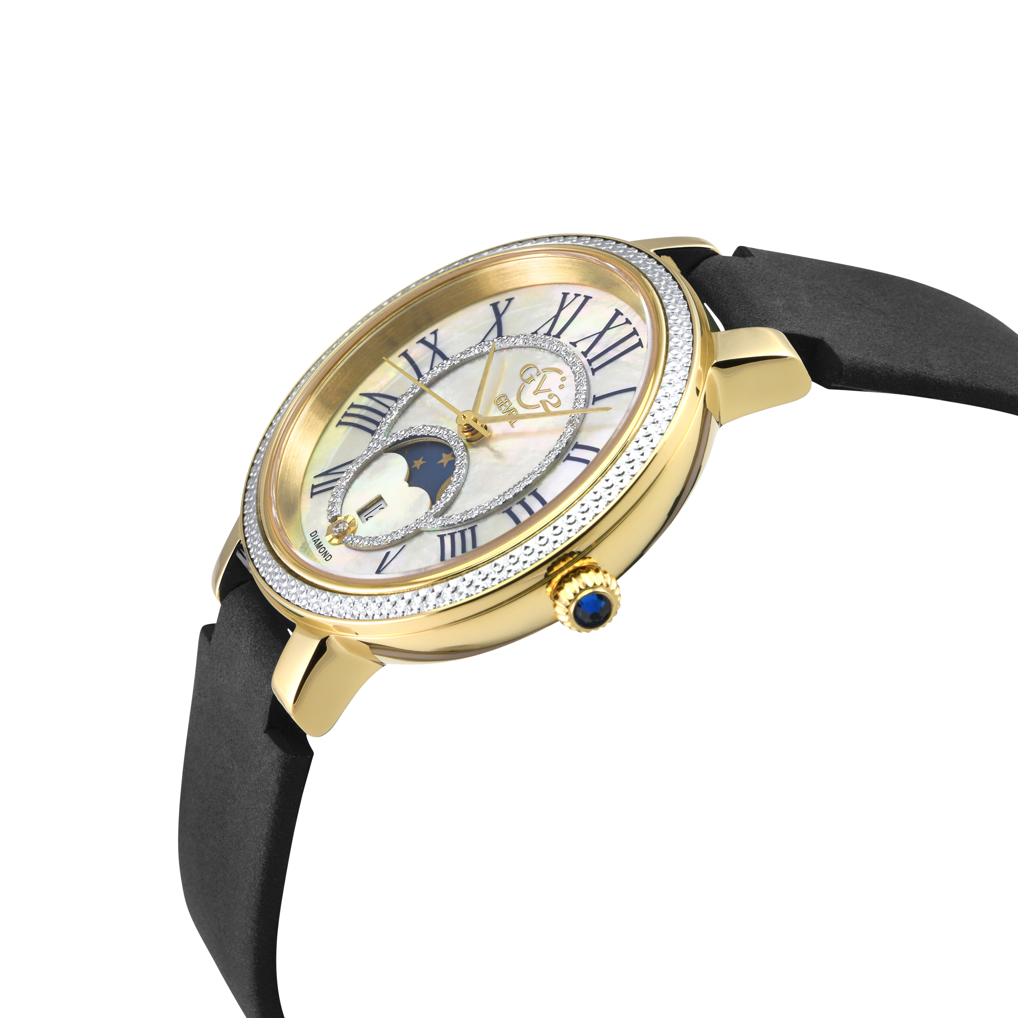 GV2 Genoa Diamond - Moon Phase - Gevril
