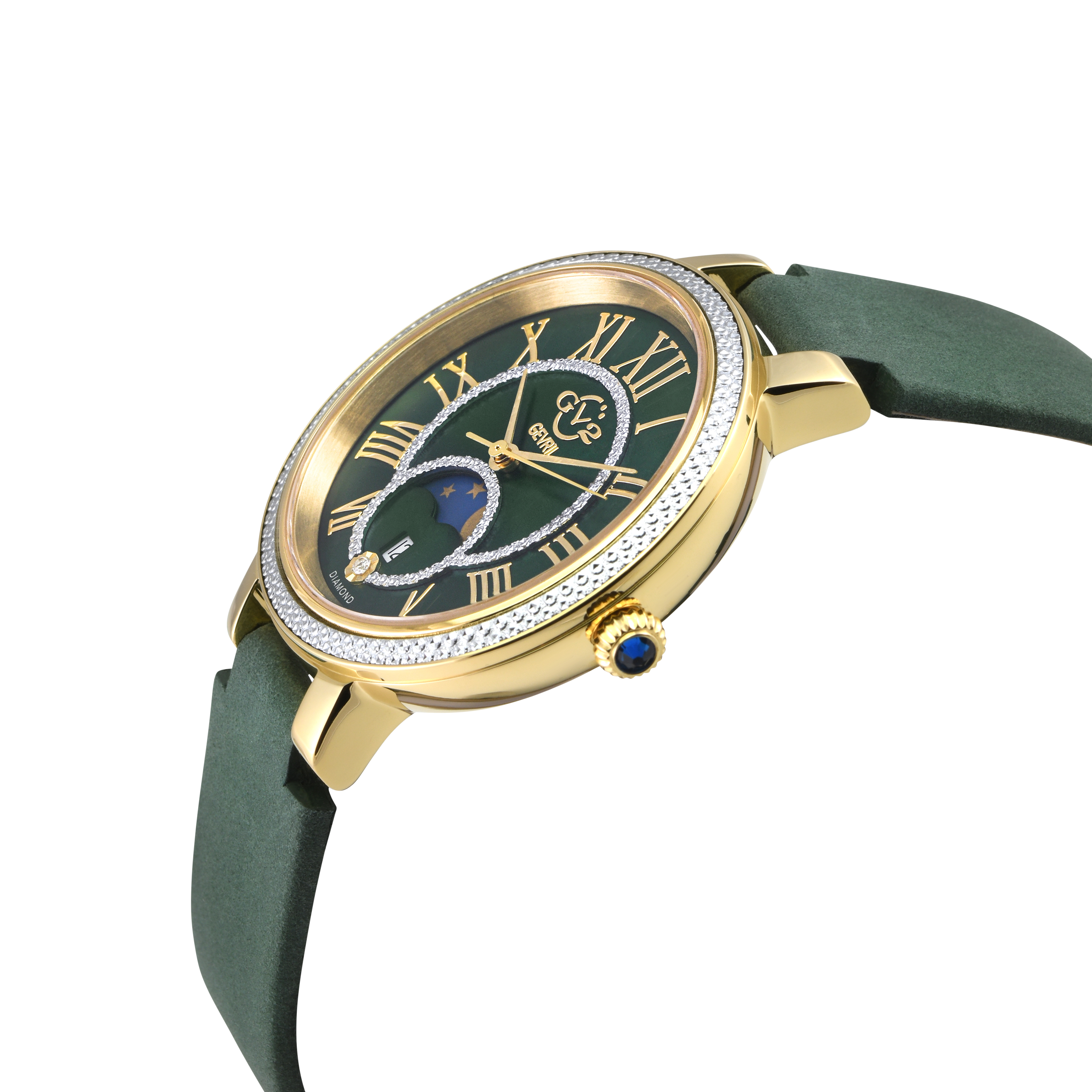GV2 Genoa Diamond - Moon Phase - Gevril