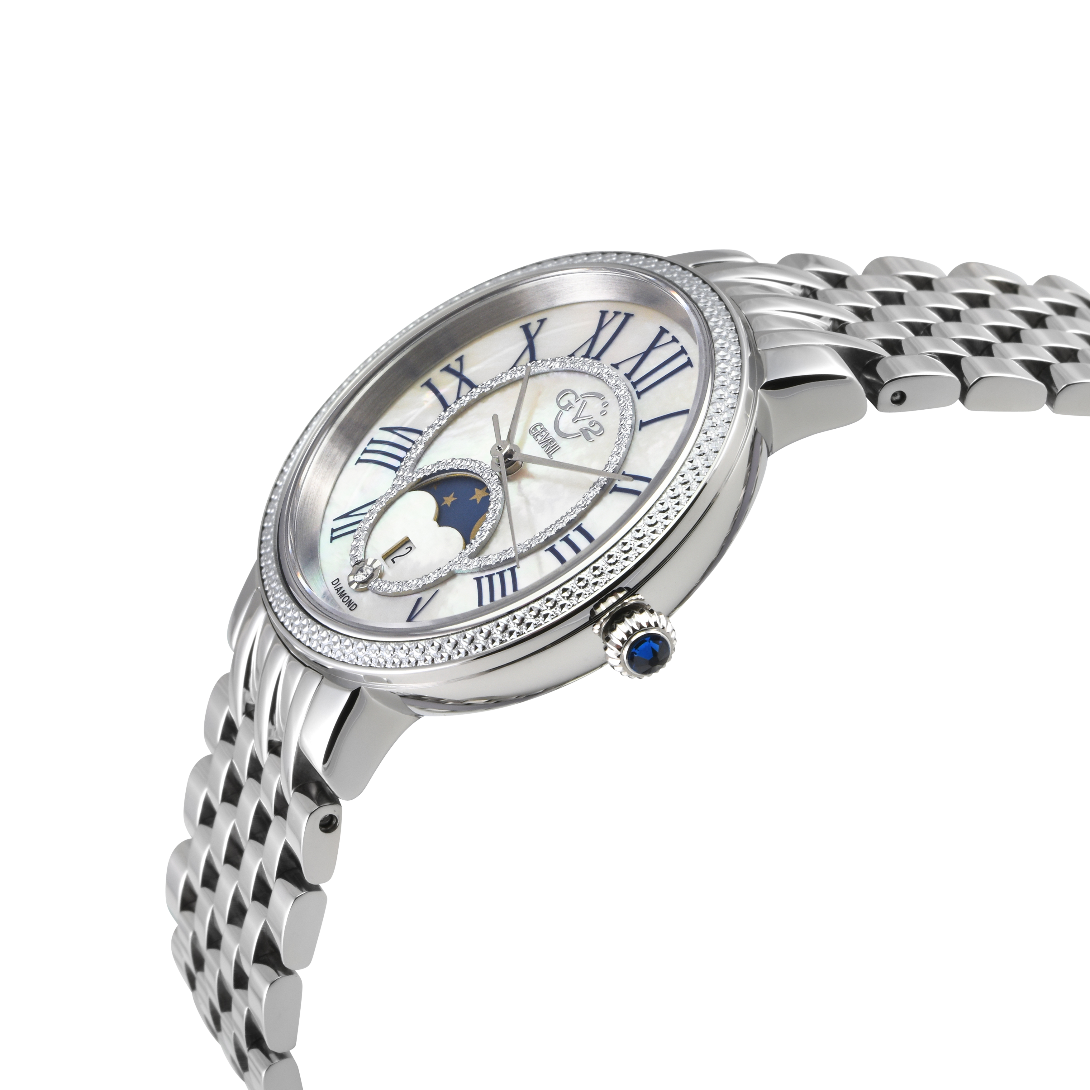 GV2 Genoa Diamond - Moon Phase - Gevril