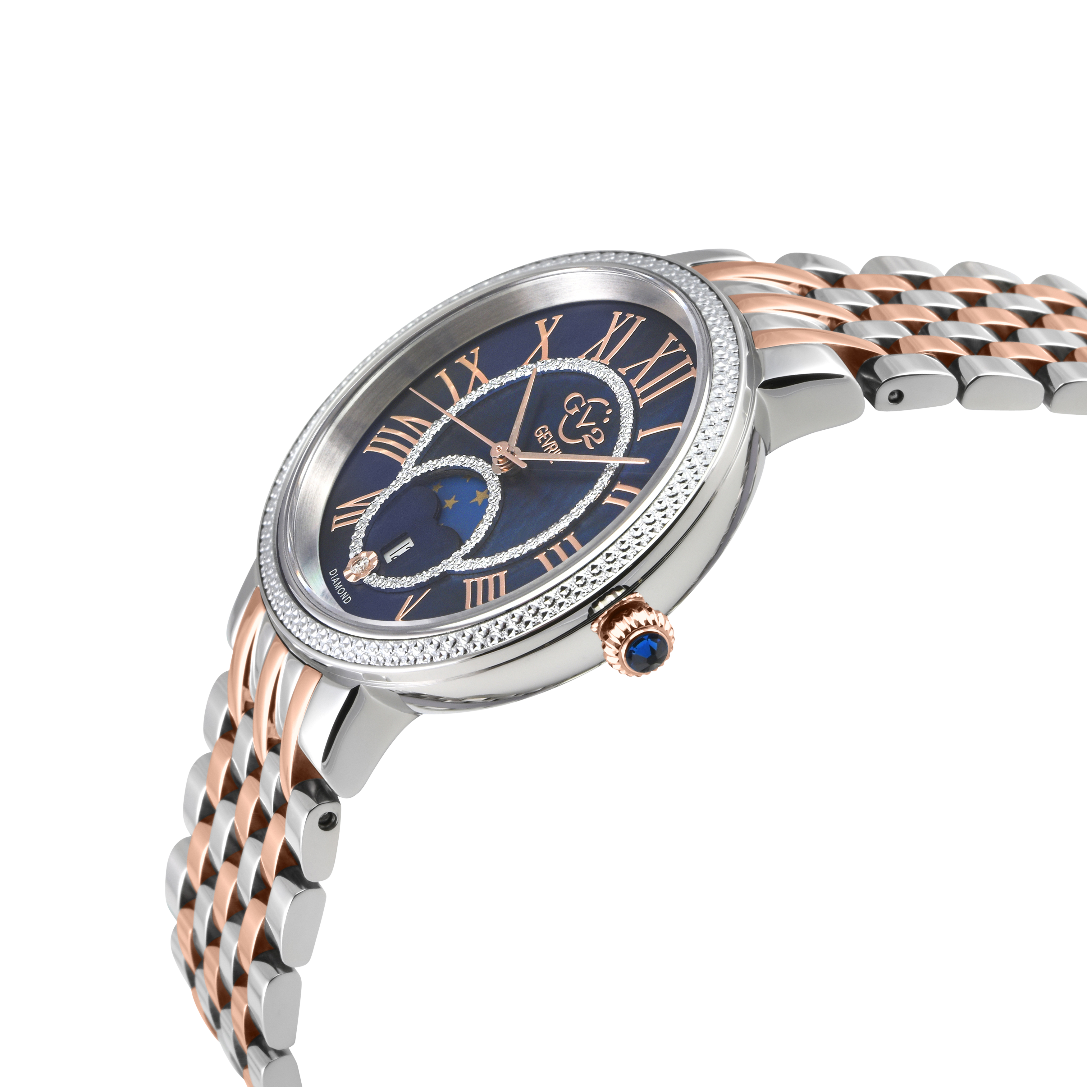 GV2 Genoa Diamond - Moon Phase - Gevril
