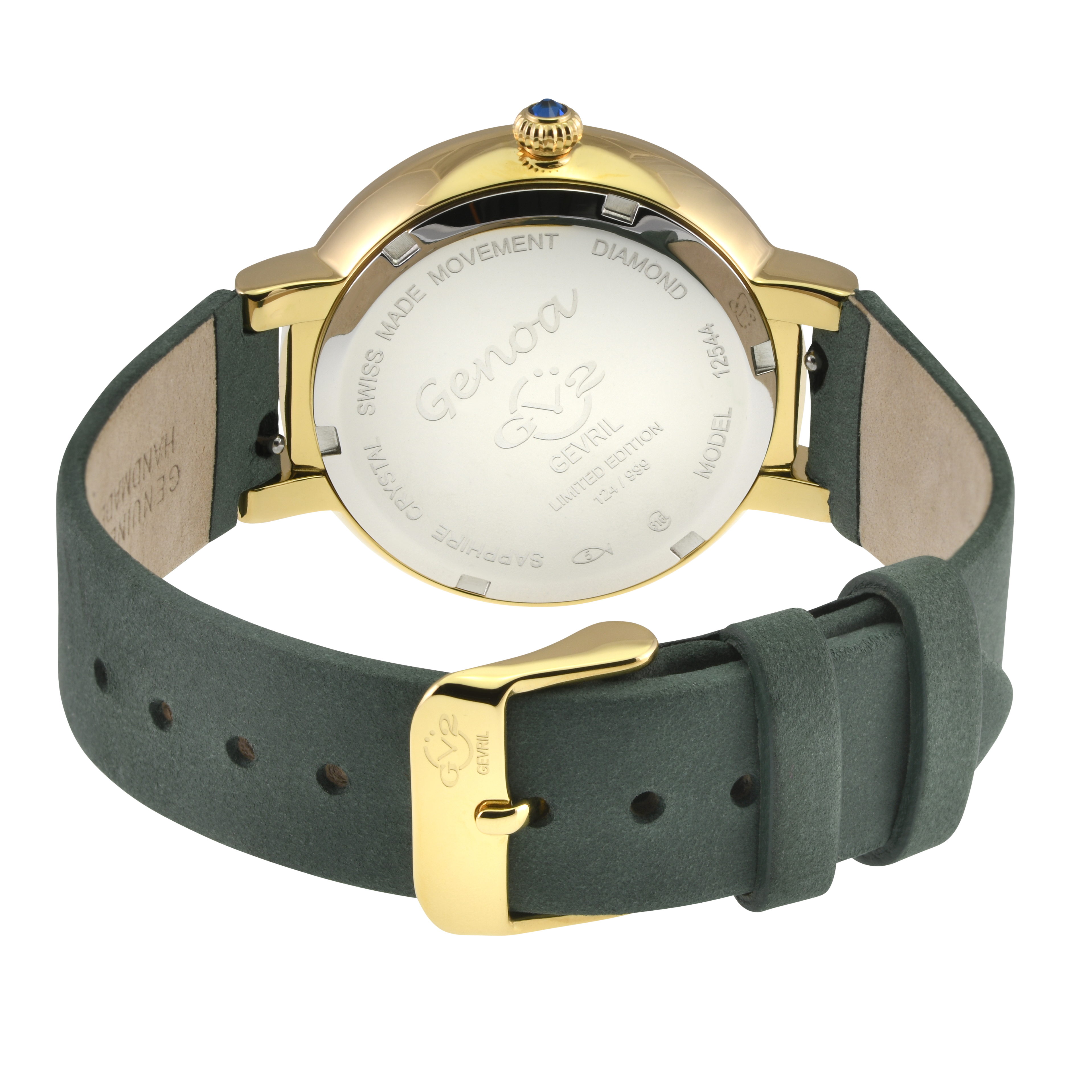 GV2 Genoa Diamond - Moon Phase - Gevril